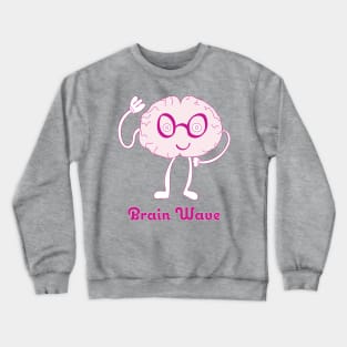 Brain Wave Crewneck Sweatshirt